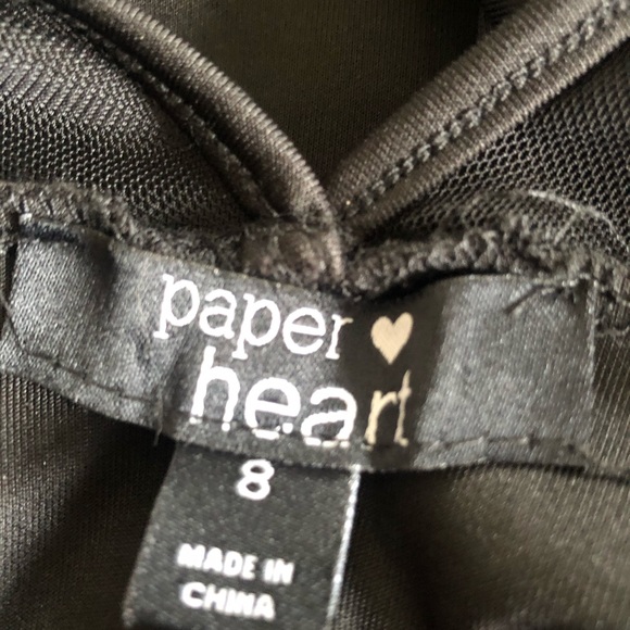 Black Mini Party Dress, Size Small - Picture 3 of 3